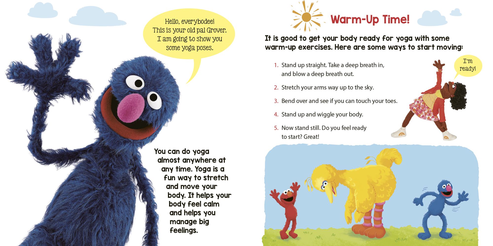 Grover Yoga! (Sesame Street)