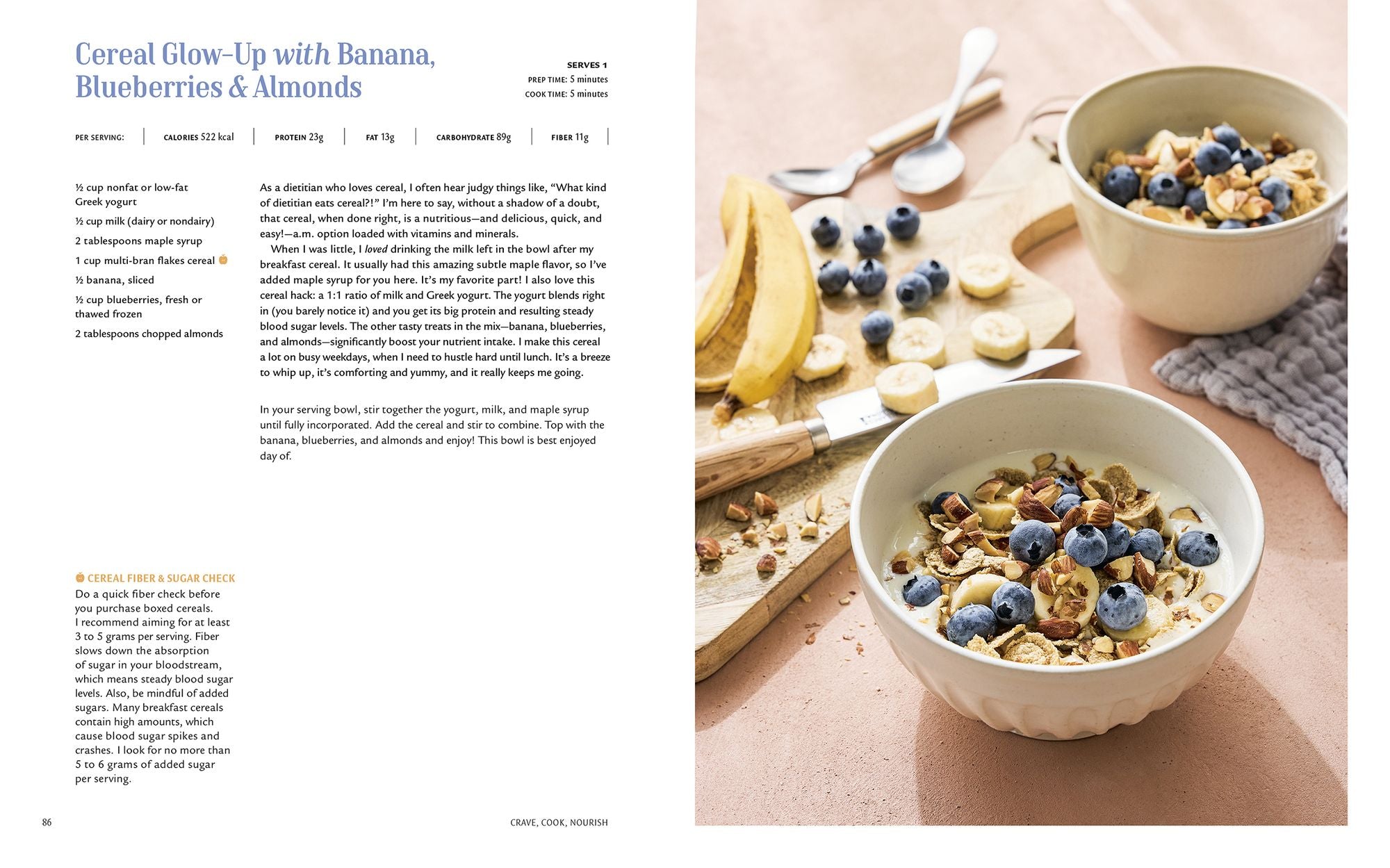 Crave, Cook, Nourish: 80+ Recipes and Expert Guidance for Healthy, Happy Nutrition [A Cookbook and Nutrition Guide]
