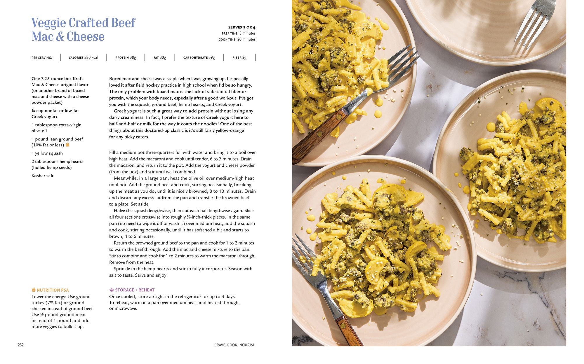 Crave, Cook, Nourish: 80+ Recipes and Expert Guidance for Healthy, Happy Nutrition [A Cookbook and Nutrition Guide]
