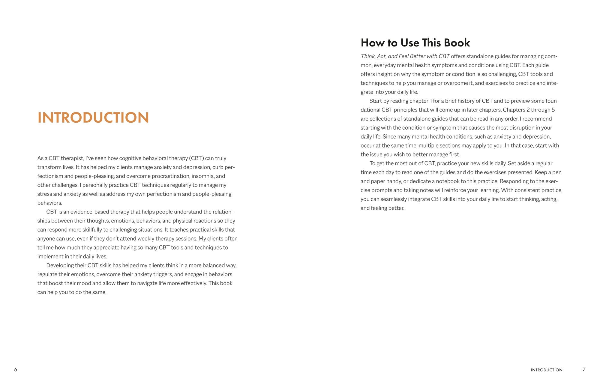 Think, Act, and Feel Better with CBT: Practical Cognitive Behavioral Therapy Tools for Life's Ups and Downs