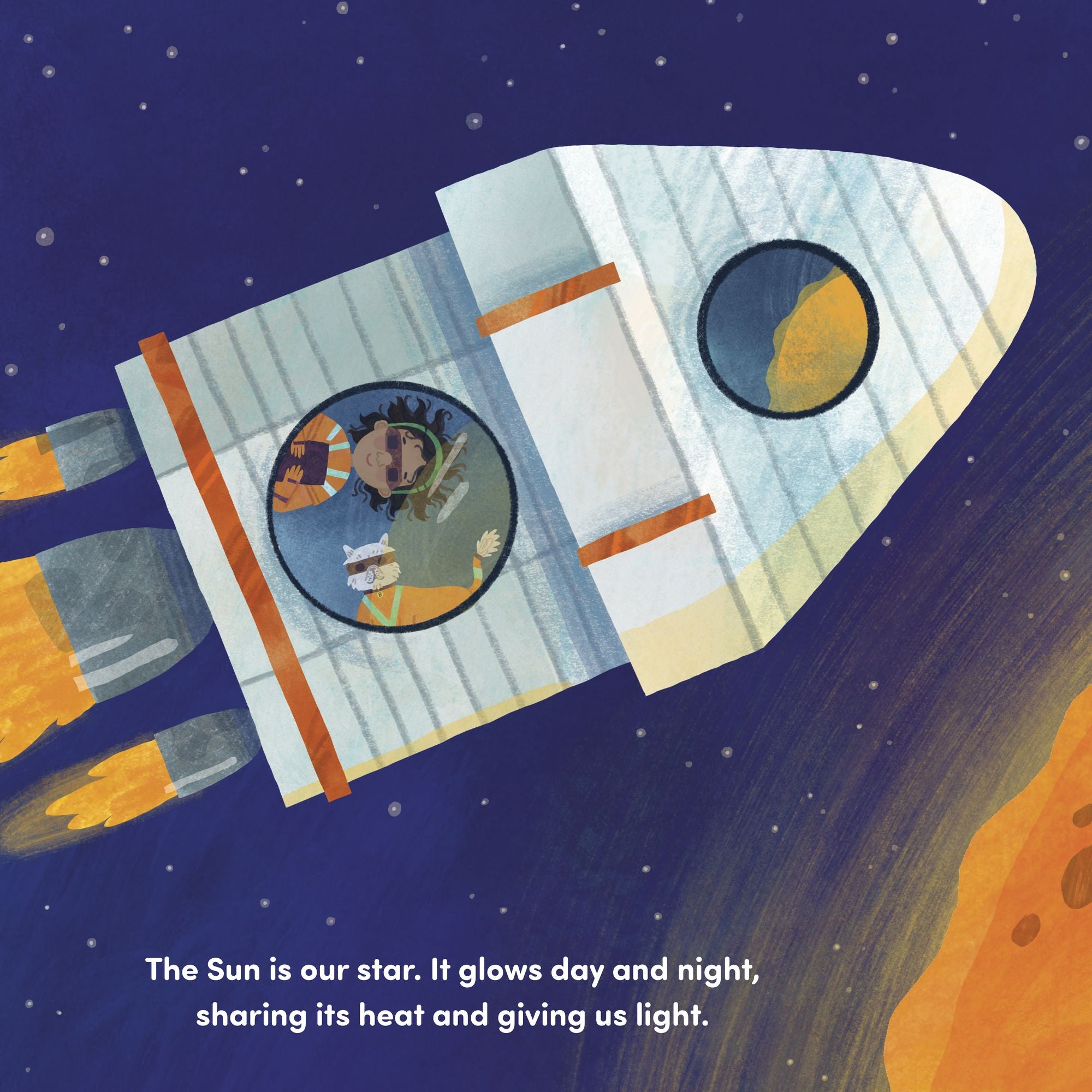 Sadie Soars into Space: A Storybook with Fun Solar System Facts