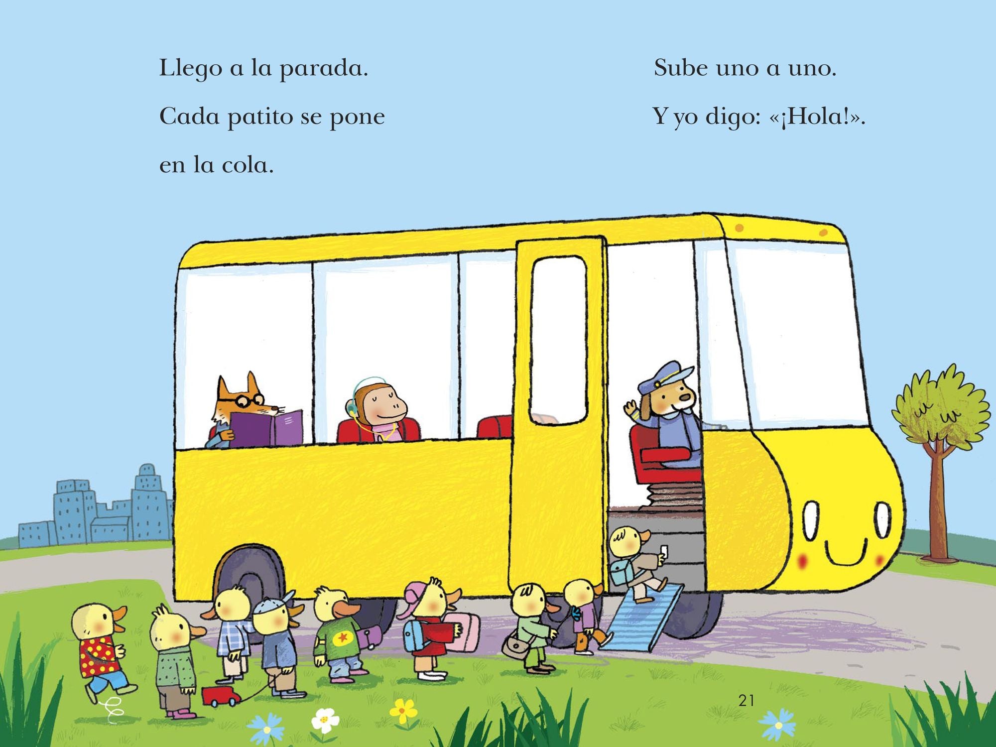 El perrito del autobús (Dog on His Bus Spanish Edition)