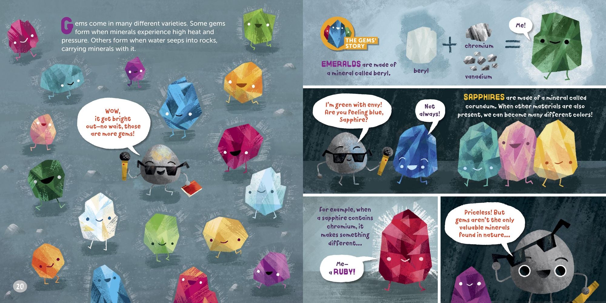 Talking Rocks and Minerals: Fact-Packed Guide to Geology