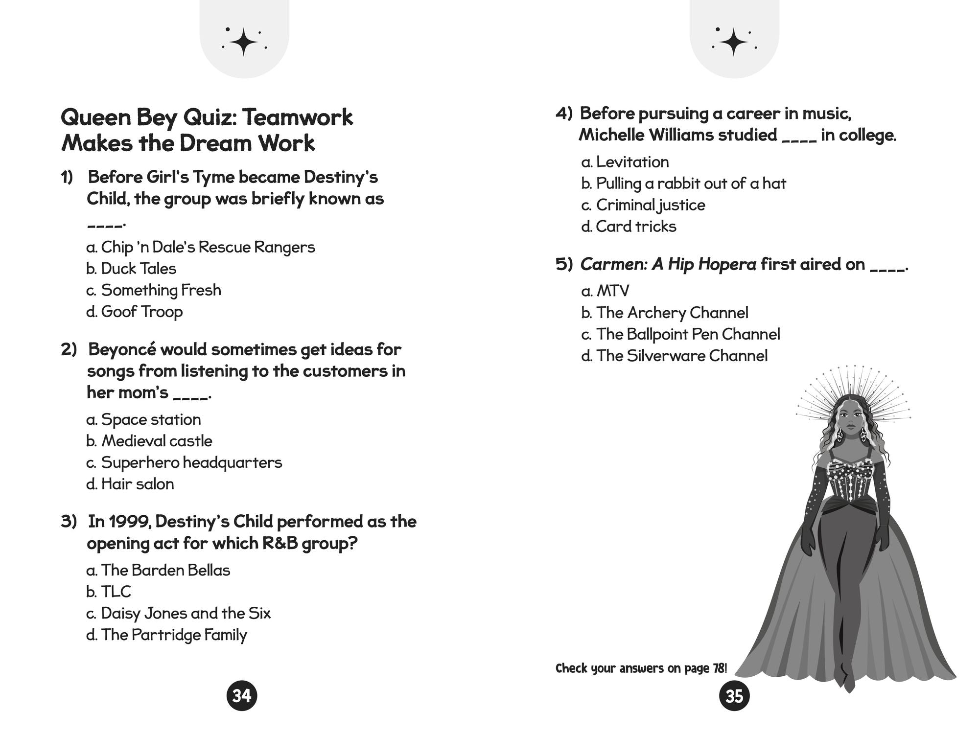 96 Facts About Beyoncé: Quizzes, Quotes, Questions, and More! With Bonus Journal Pages for Writing!
