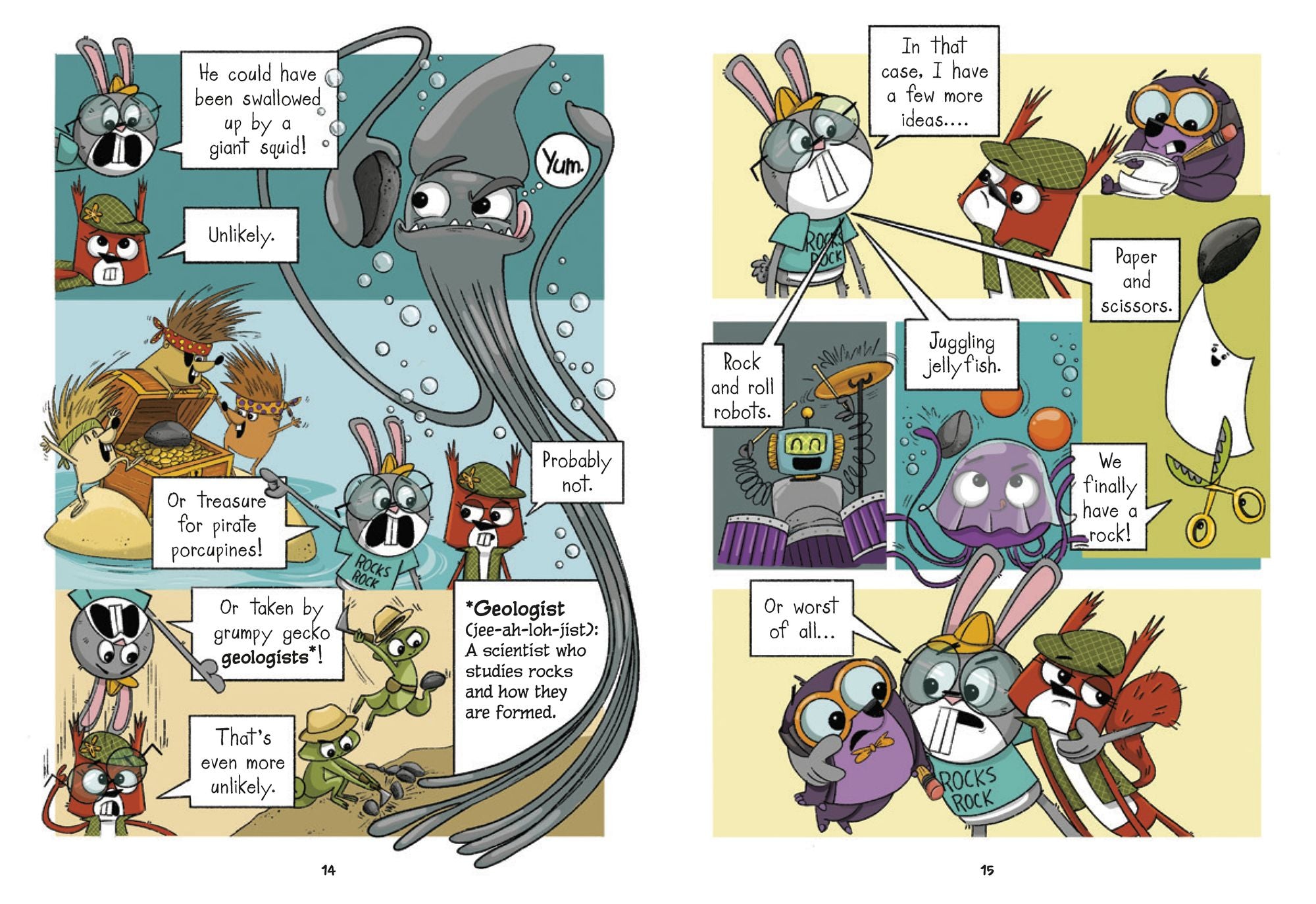 Squirrel Lock Holmes #1: The Pet Rock Mystery: (A Graphic Novel)