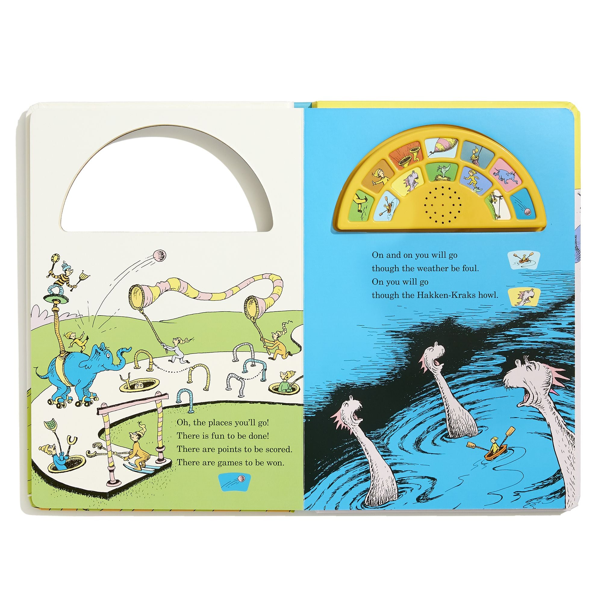Dr. Seuss's Oh, the Places You'll Go! with 12 Silly Sounds!: An Interactive Read and Listen Book