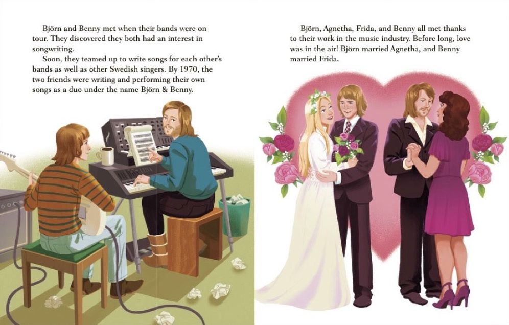 ABBA: A Little Golden Book Biography
