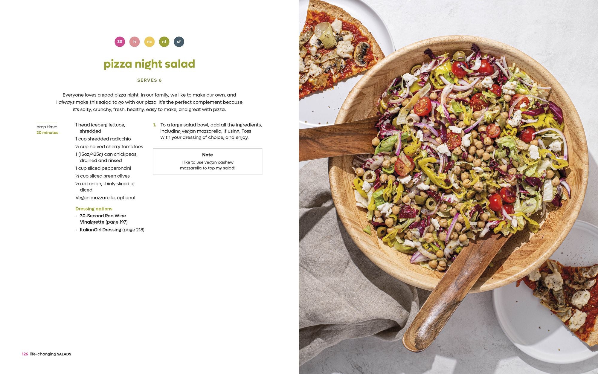 Life-Changing Salads: 100 Plant-Based Salads and Dressings Beyond Your Wildest Greens (HealthyGirl Kitchen)