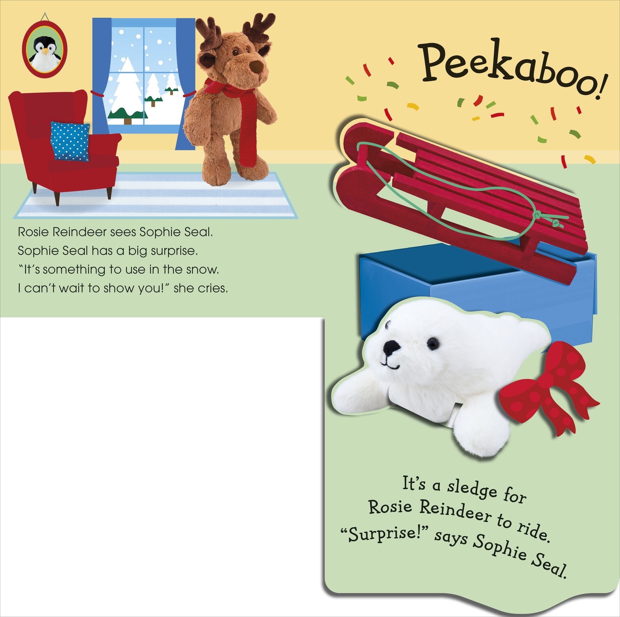 Pop-Up Peekaboo! Reindeer: A Wintery Surprise Under Every Flap!