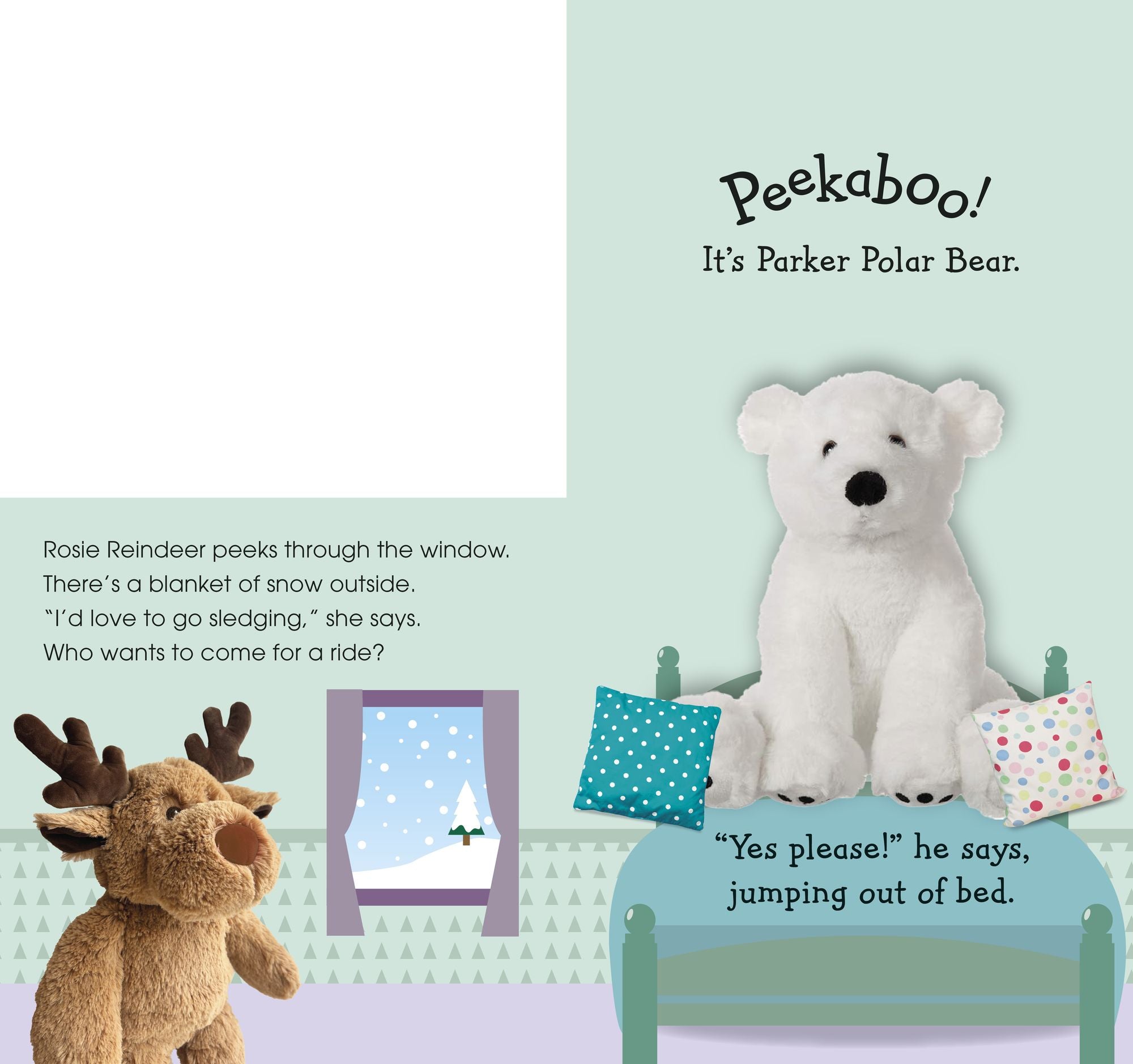 Pop-Up Peekaboo! Reindeer: A Wintery Surprise Under Every Flap!