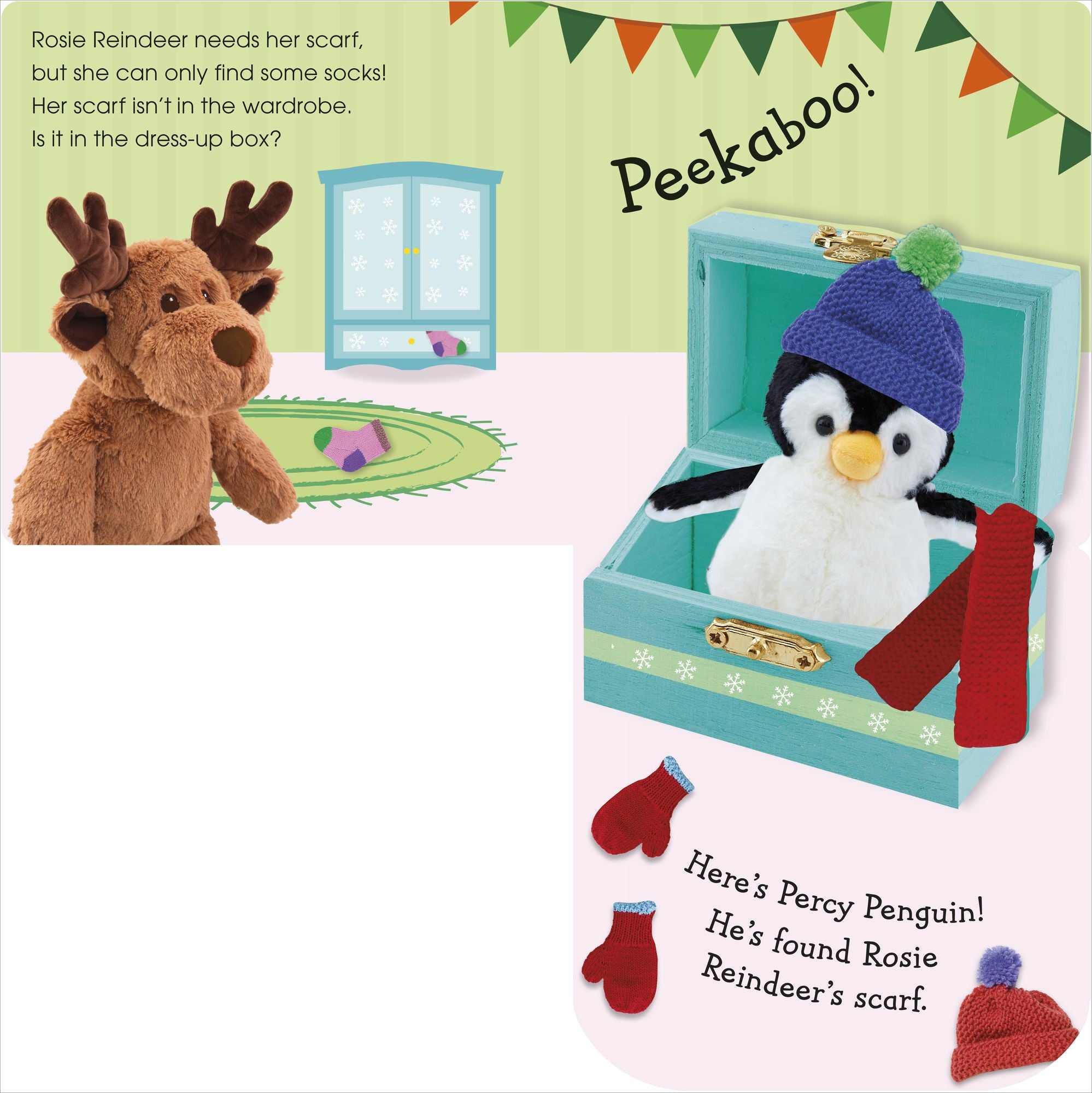 Pop-Up Peekaboo! Reindeer: A Wintery Surprise Under Every Flap!