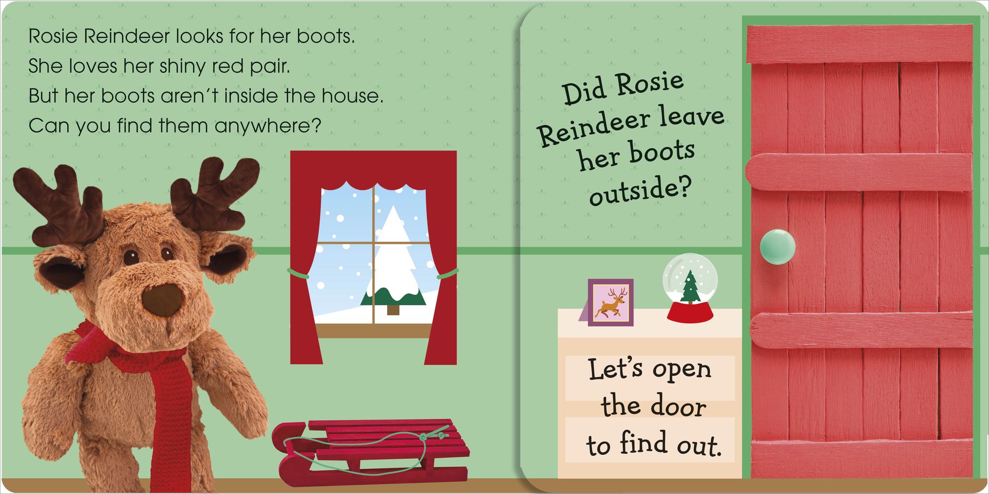 Pop-Up Peekaboo! Reindeer: A Wintery Surprise Under Every Flap!