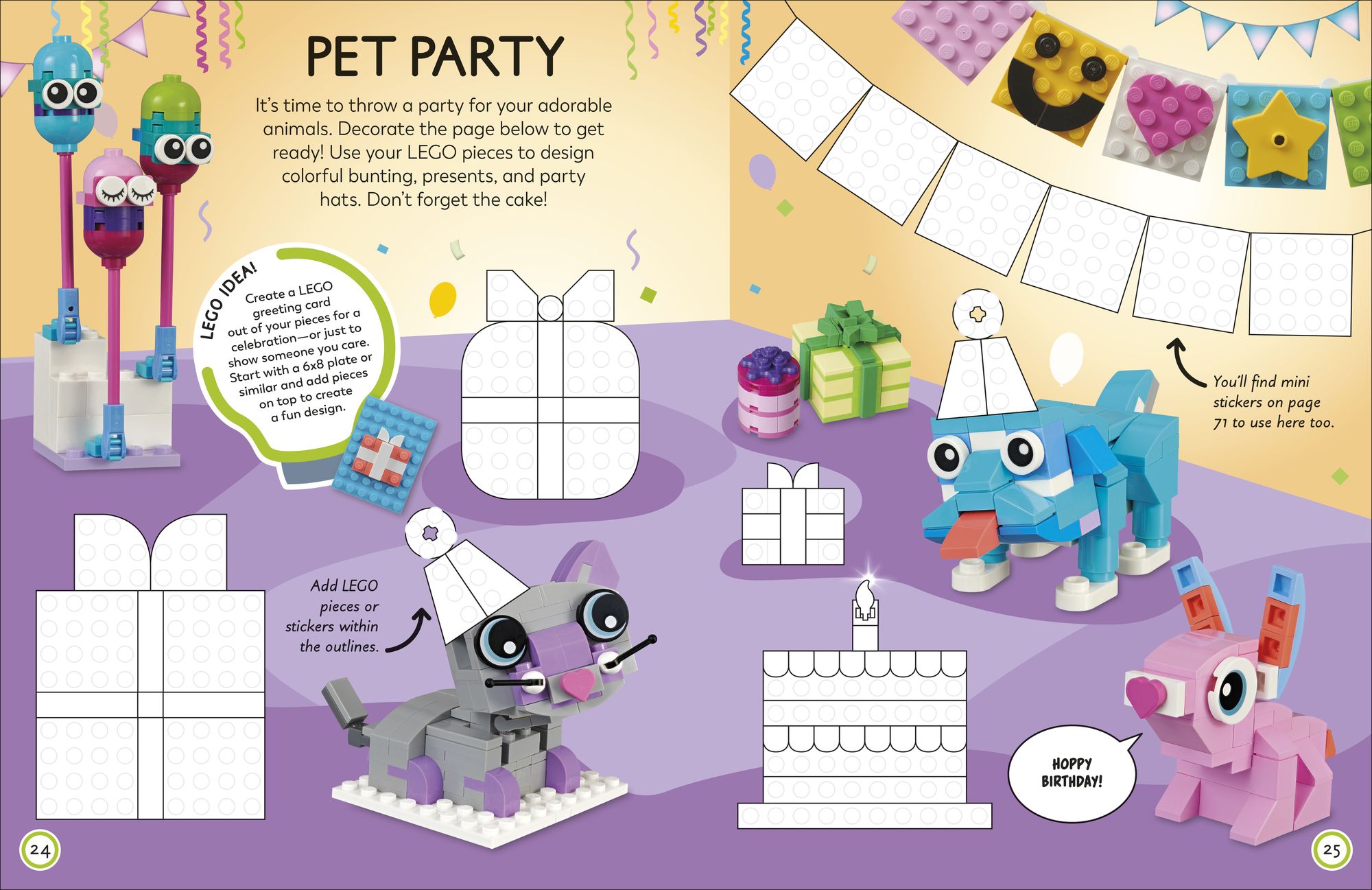 LEGO Ideas Activity Book Animals: Packed with LEGO Building and Sticker Activities and Fun Facts. With 500+ Stickers!