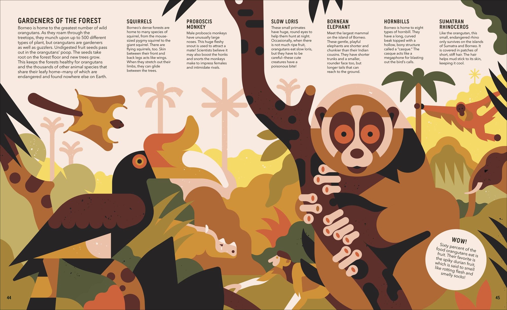 Zoom Out Natural World: Discover 12 Iconic Animals and Their Incredible Ecosystems