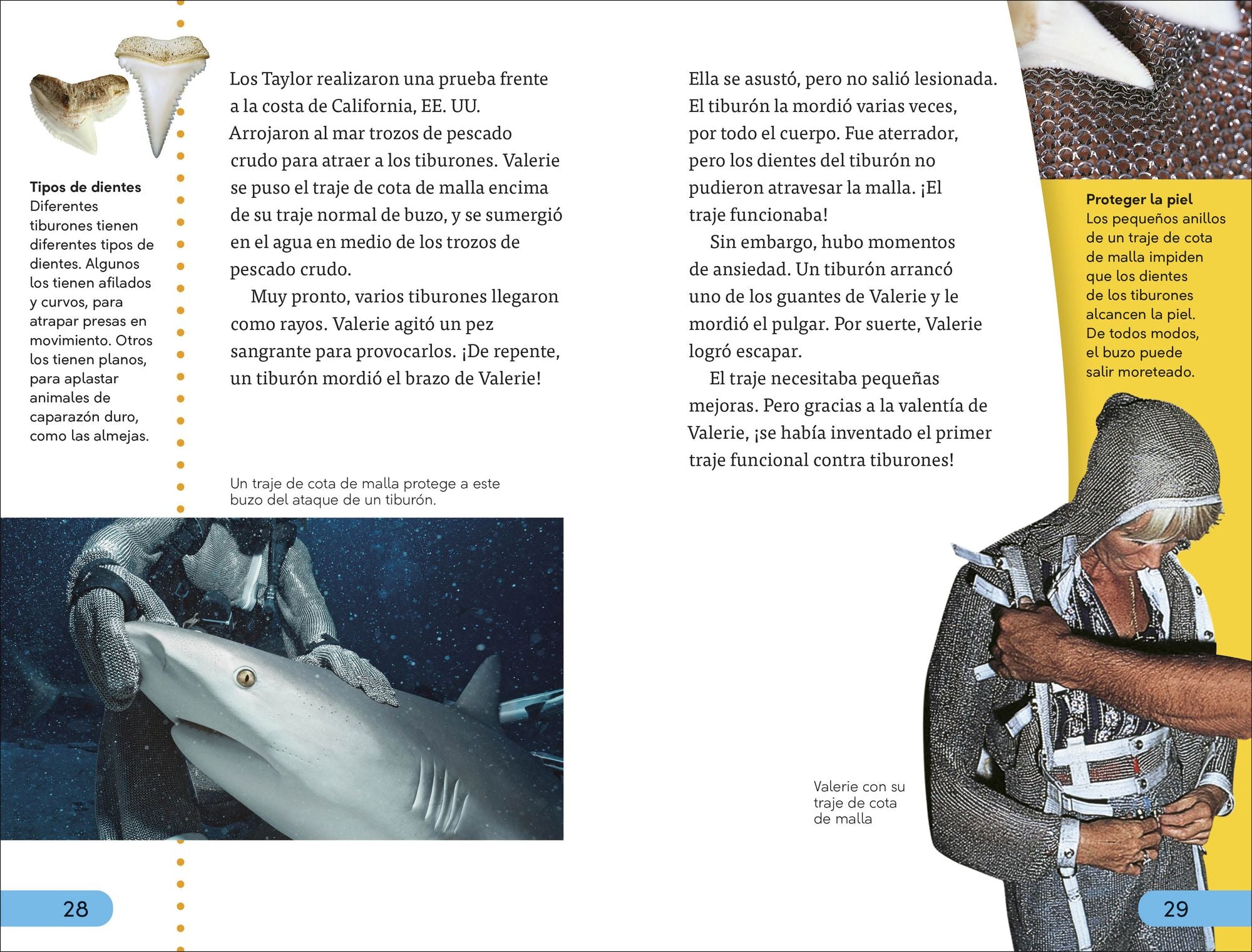 DK Super Readers Level 4 Spanish Translation Shark Attach - Ataques de tiburones