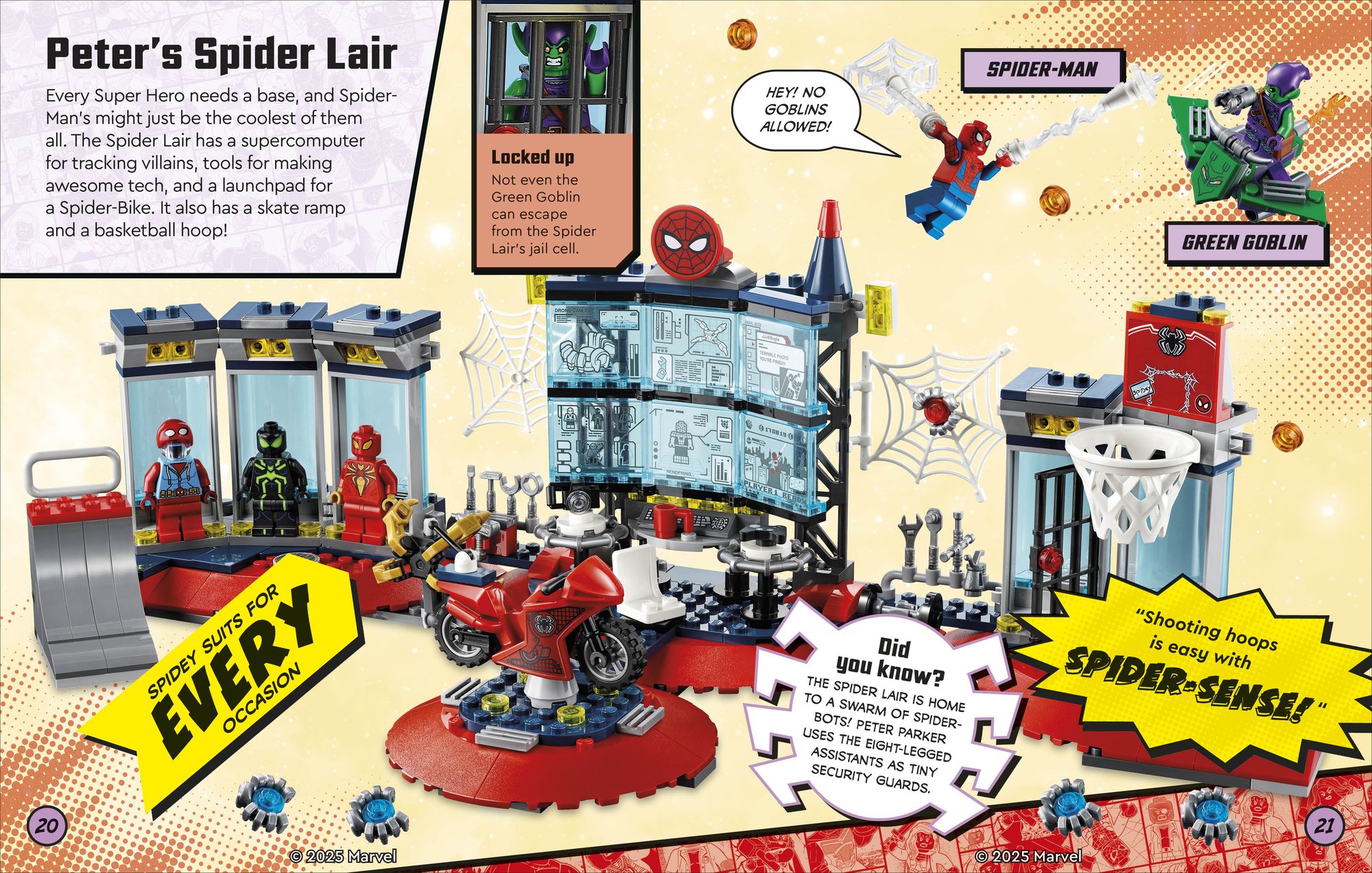 LEGO Marvel Spider-Man Explore the Spider-Verse (Library Edition): Without Minifigure