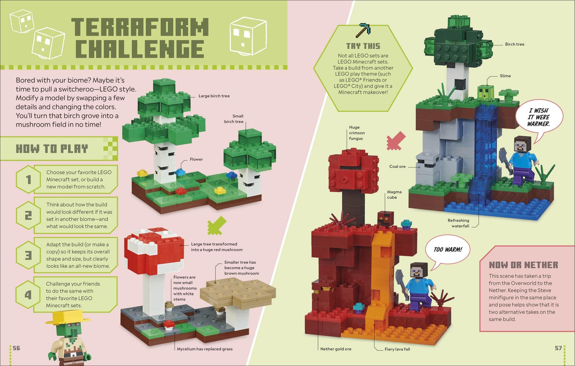LEGO Minecraft Games Book (Library Edition): 50 Fun Ideas to Play with Your LEGO Collection! Without Bricks