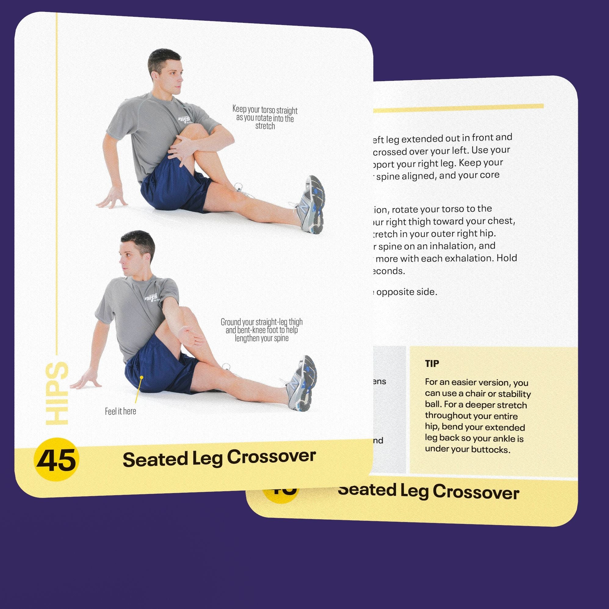 The Stretch Deck: 60 Effective Exercises to Stay Flexible and Fit