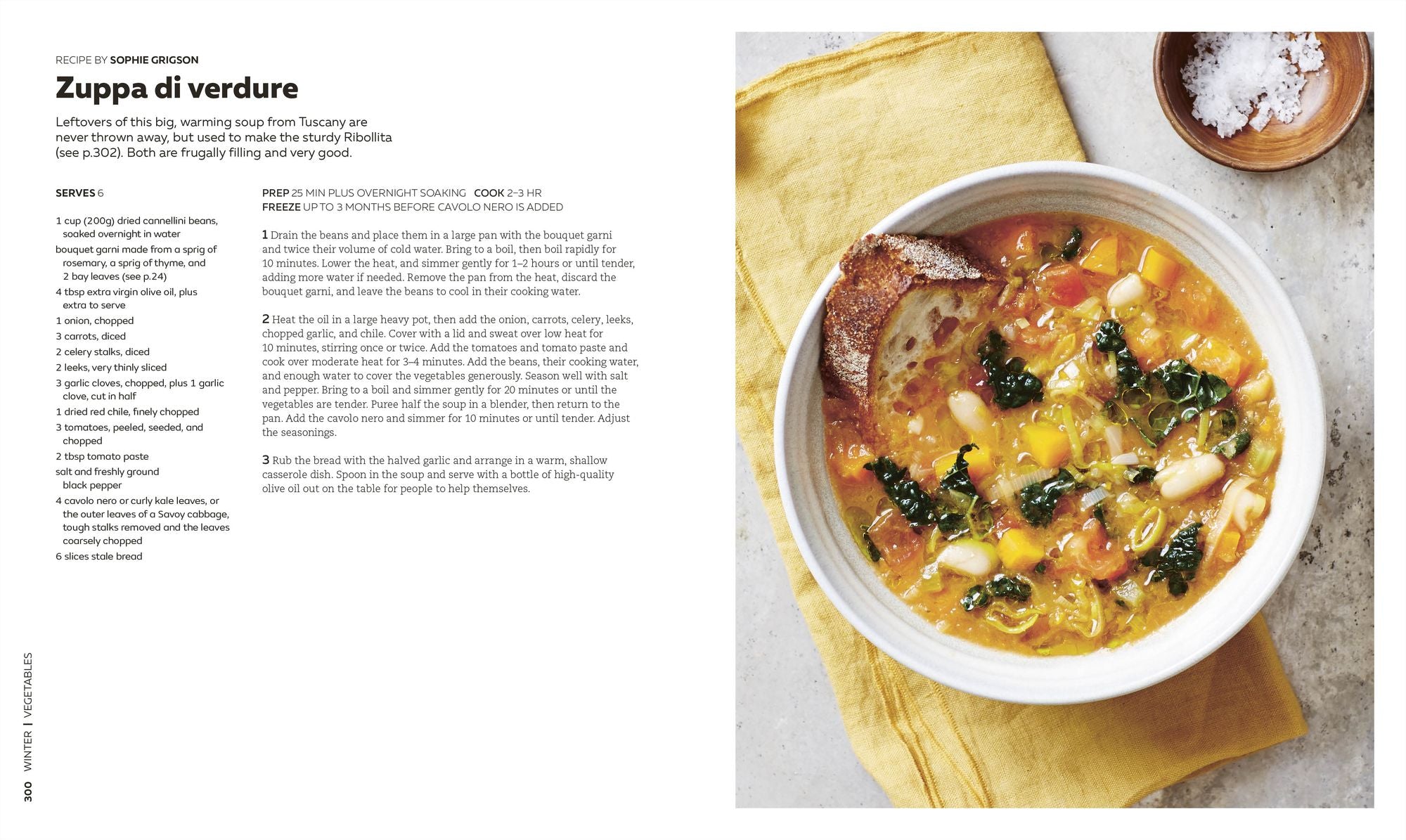 The Soup Book: 200 Recipes, Season by Season