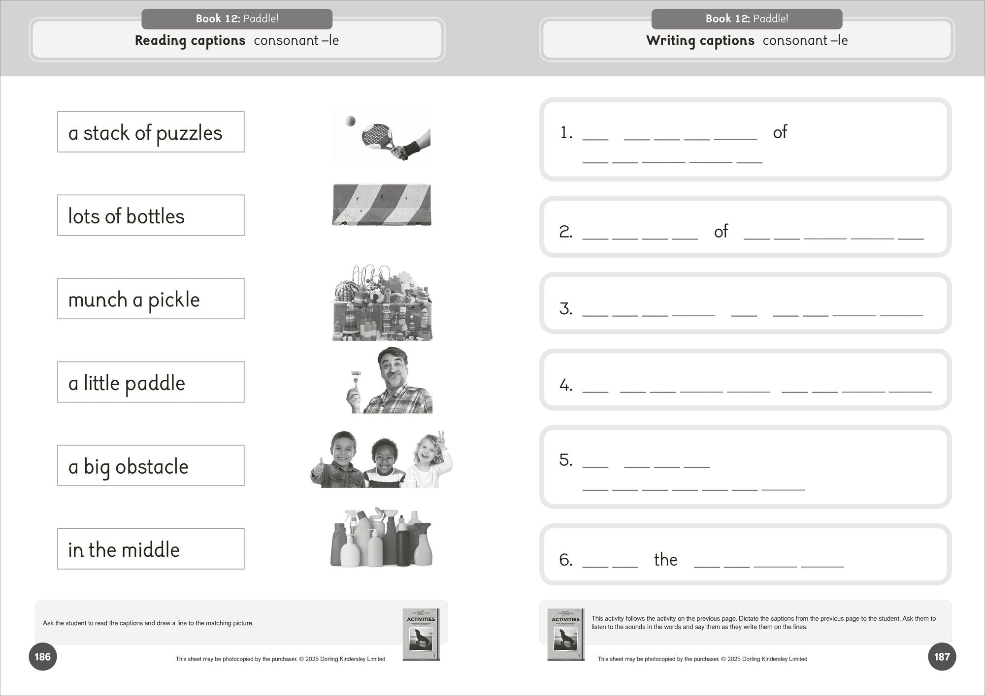 Phonic Books The Fact Files 1 Activities: Consonant blends and digraphs, suffixes -ed and -ing
