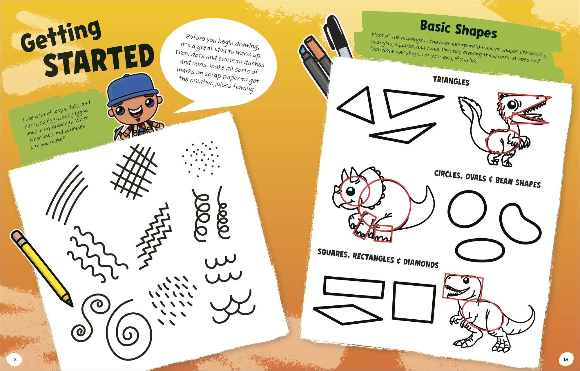 Draw with Art for Kids Hub Dinosaurs