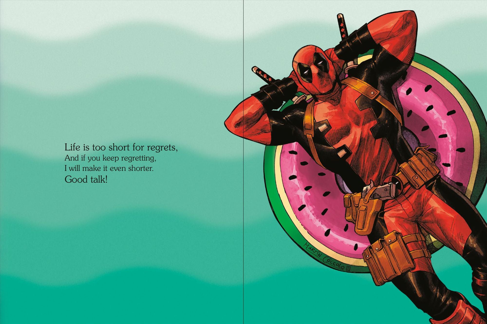 Deadpool's Affirmations: Feel Yourself to Heal Yourself