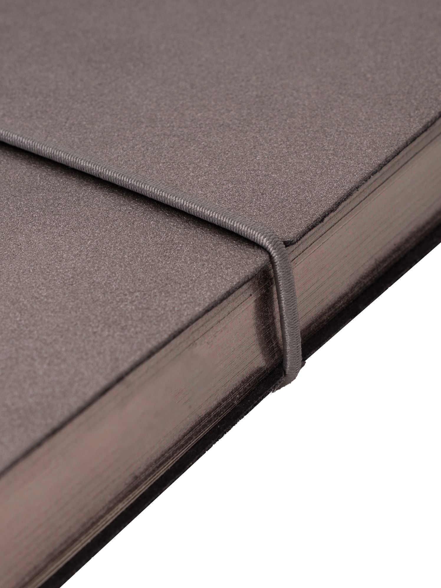 Smooth Black Leather Journal w/ Snap