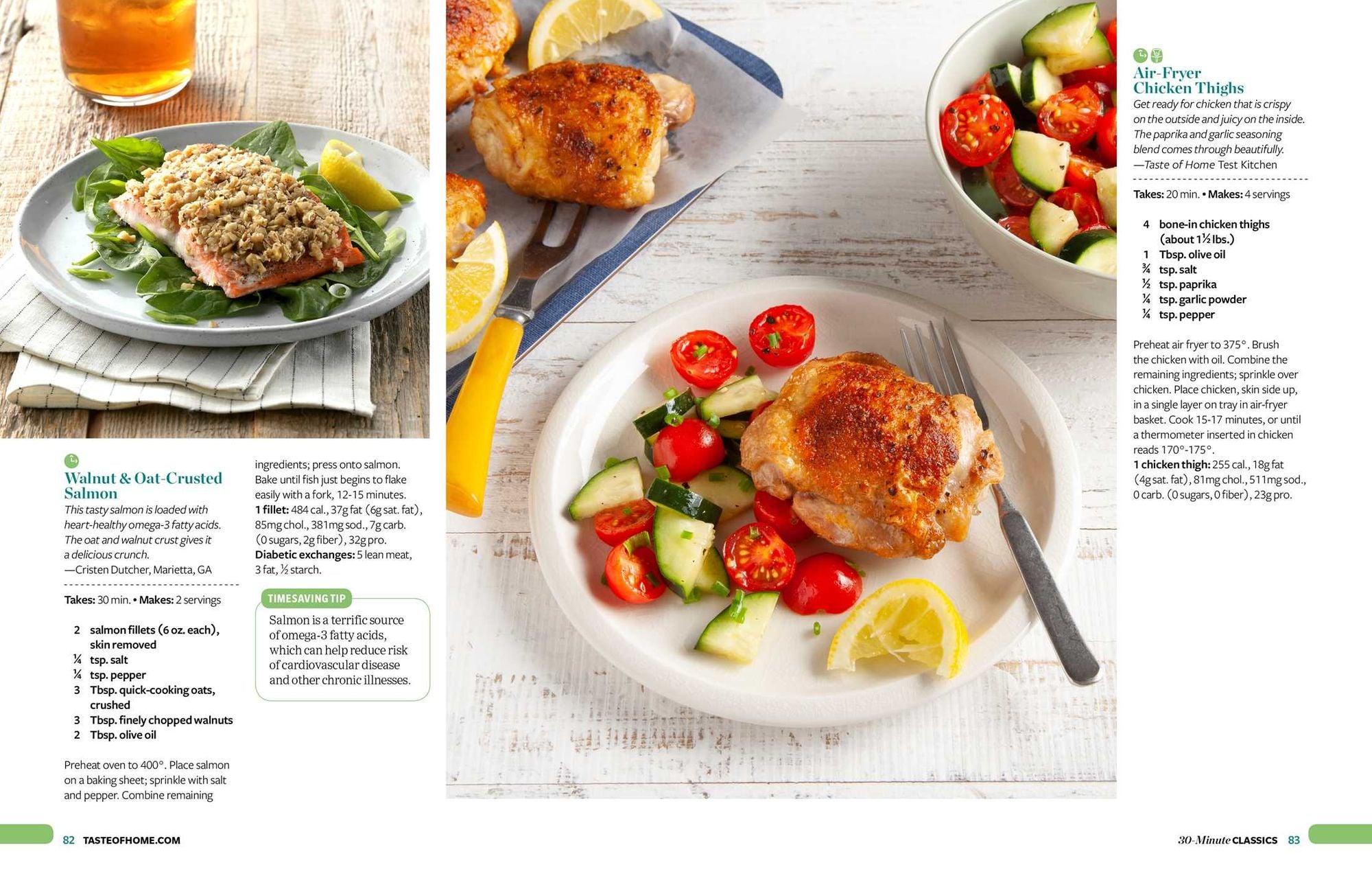Taste of Home Light & Easy Weeknight Cooking