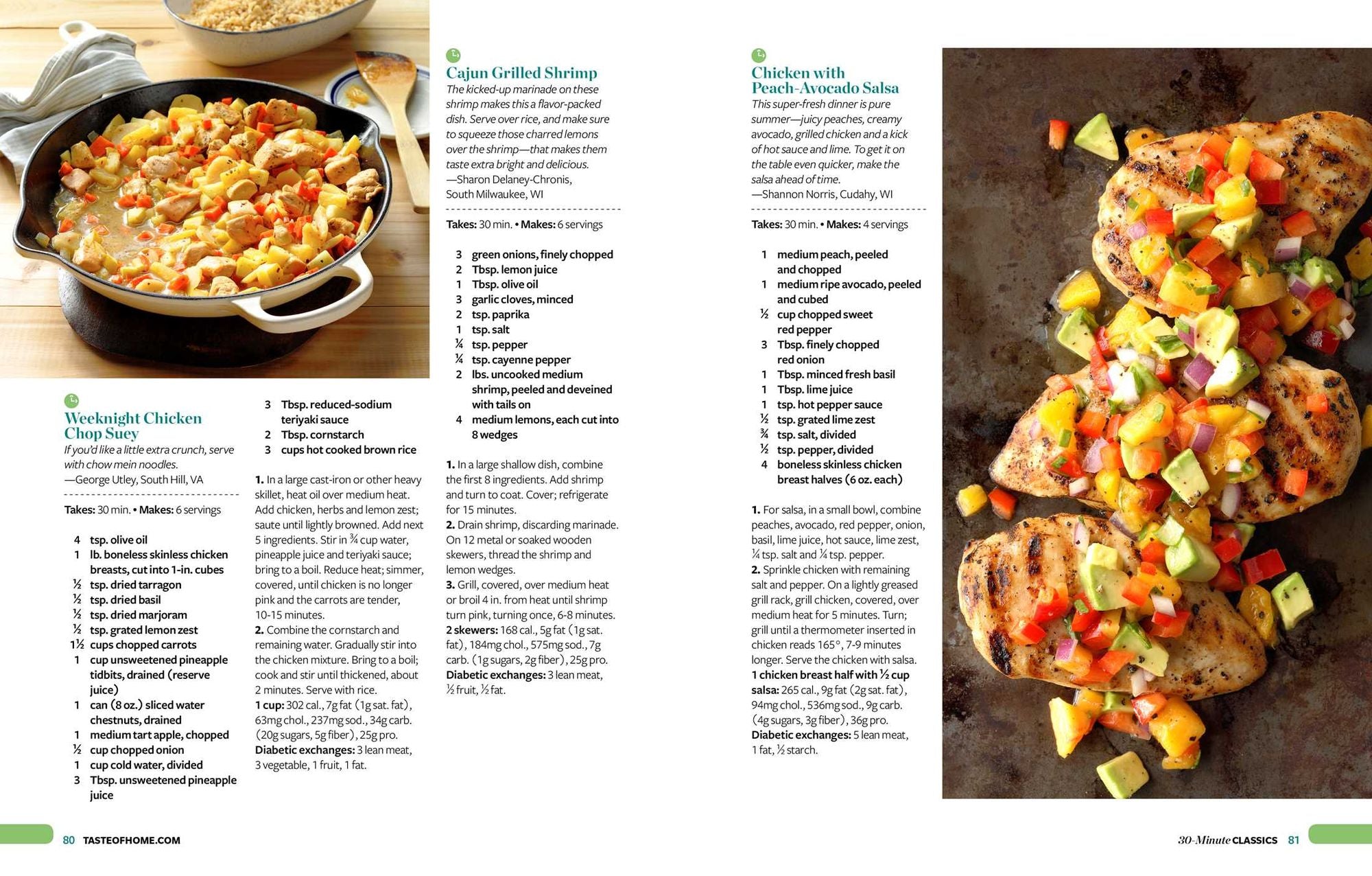 Taste of Home Light & Easy Weeknight Cooking