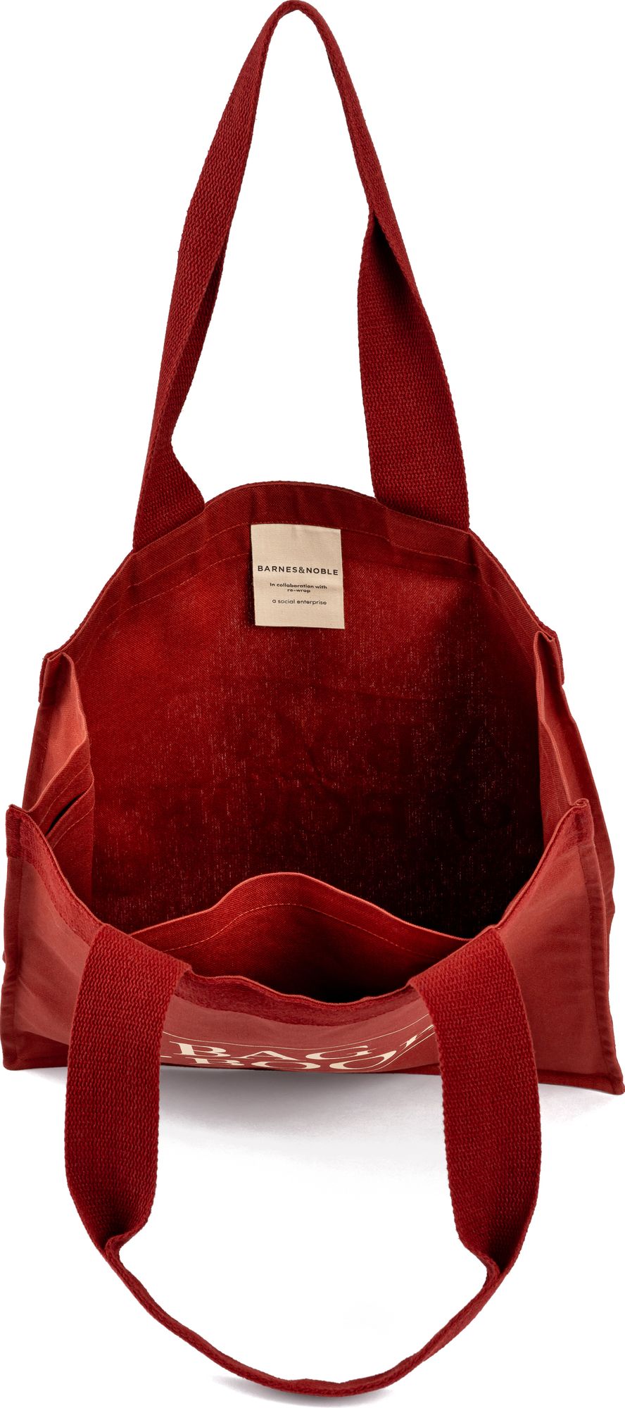 Barnes & Noble Bag of Books Tote - Burgundy