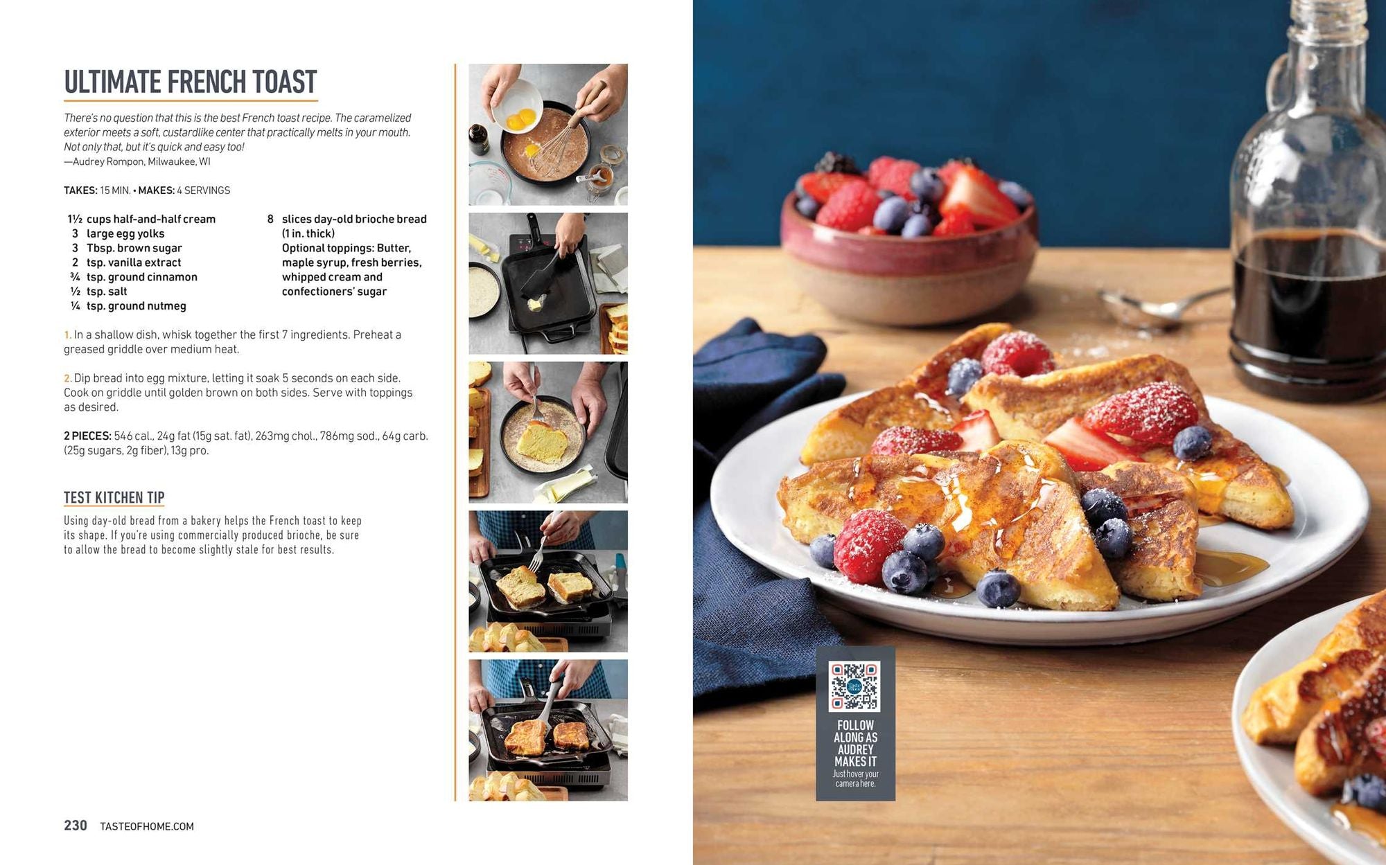 Taste of Home Cooking School Cookbook