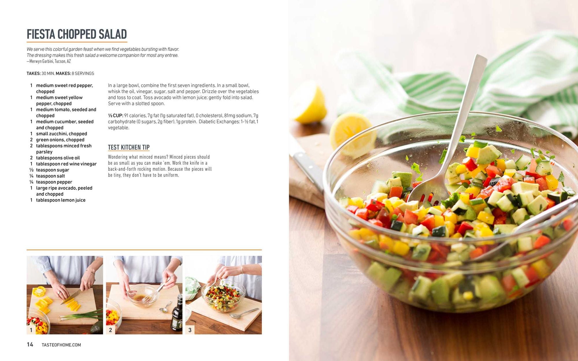 Taste of Home Cooking School Cookbook