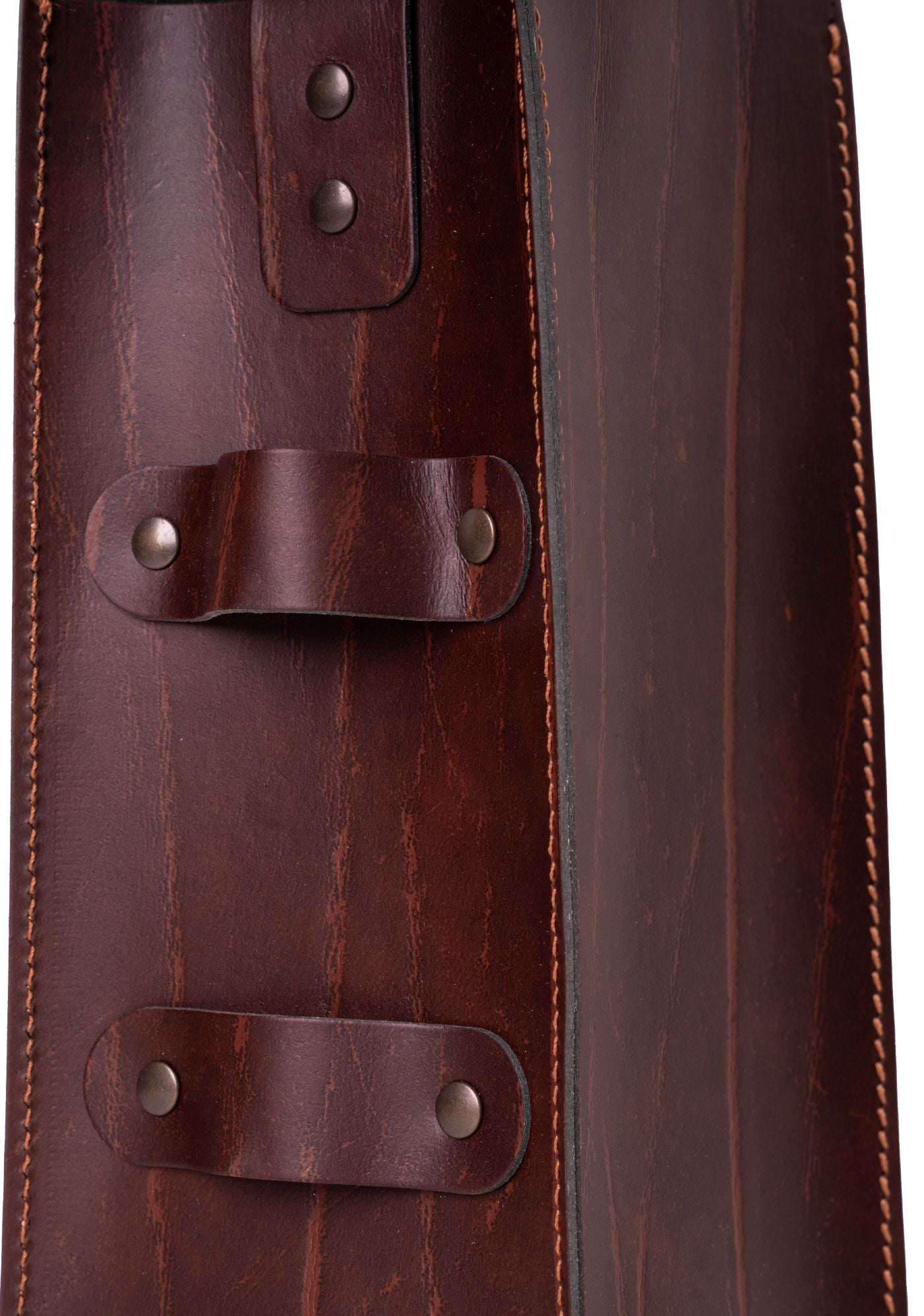 Recycled Leather Wine Bottle Holder