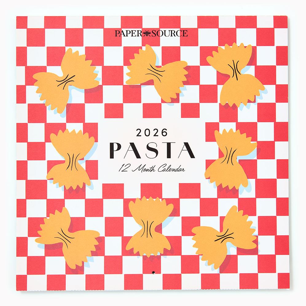2026 Paper Source Pasta Calendar