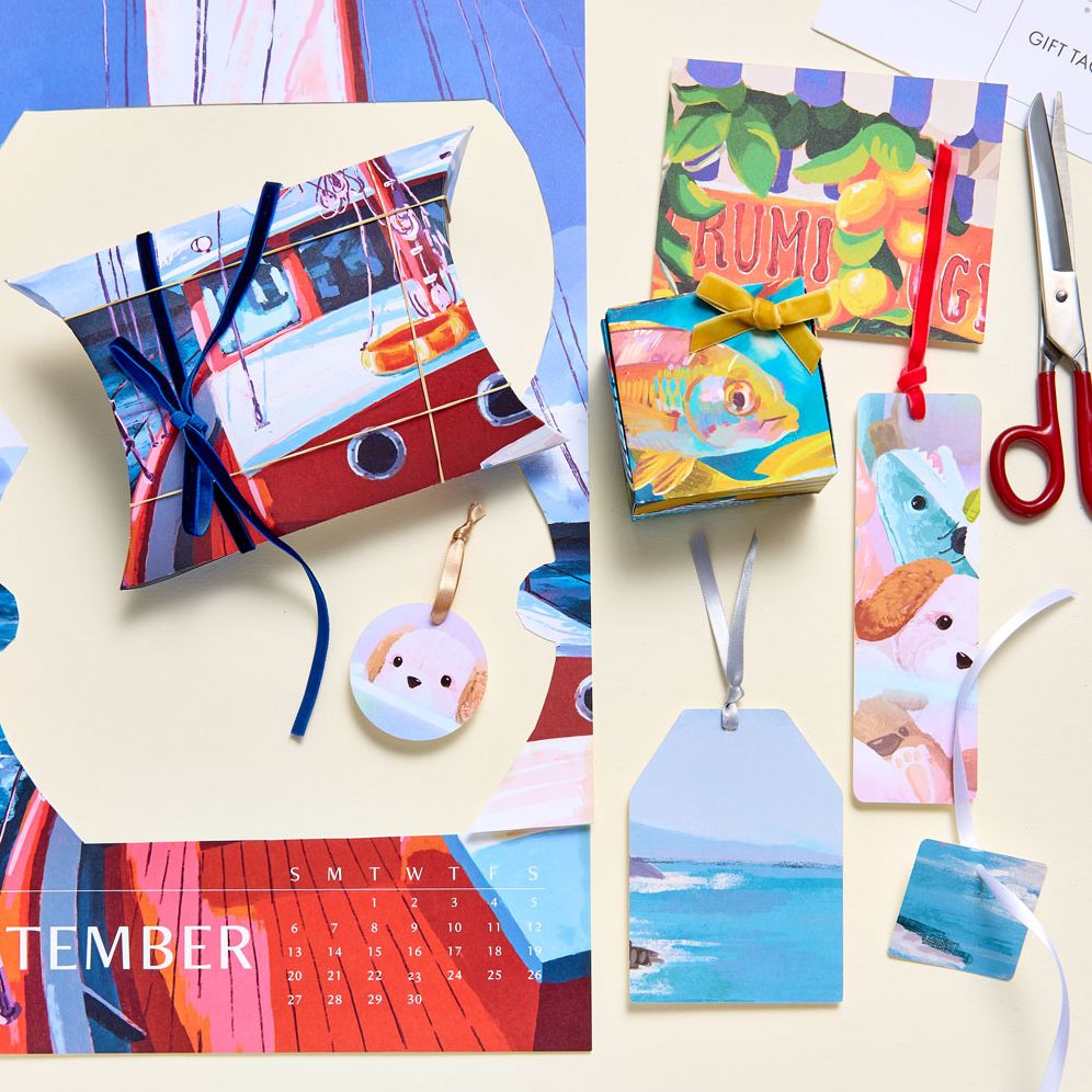 2026 Paper Source Wall Art Calendar