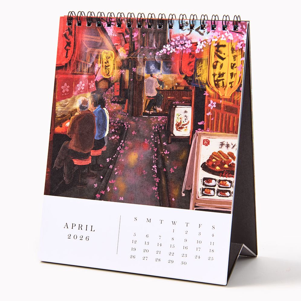 2026 Paper Source Desk Art Easel Calendar