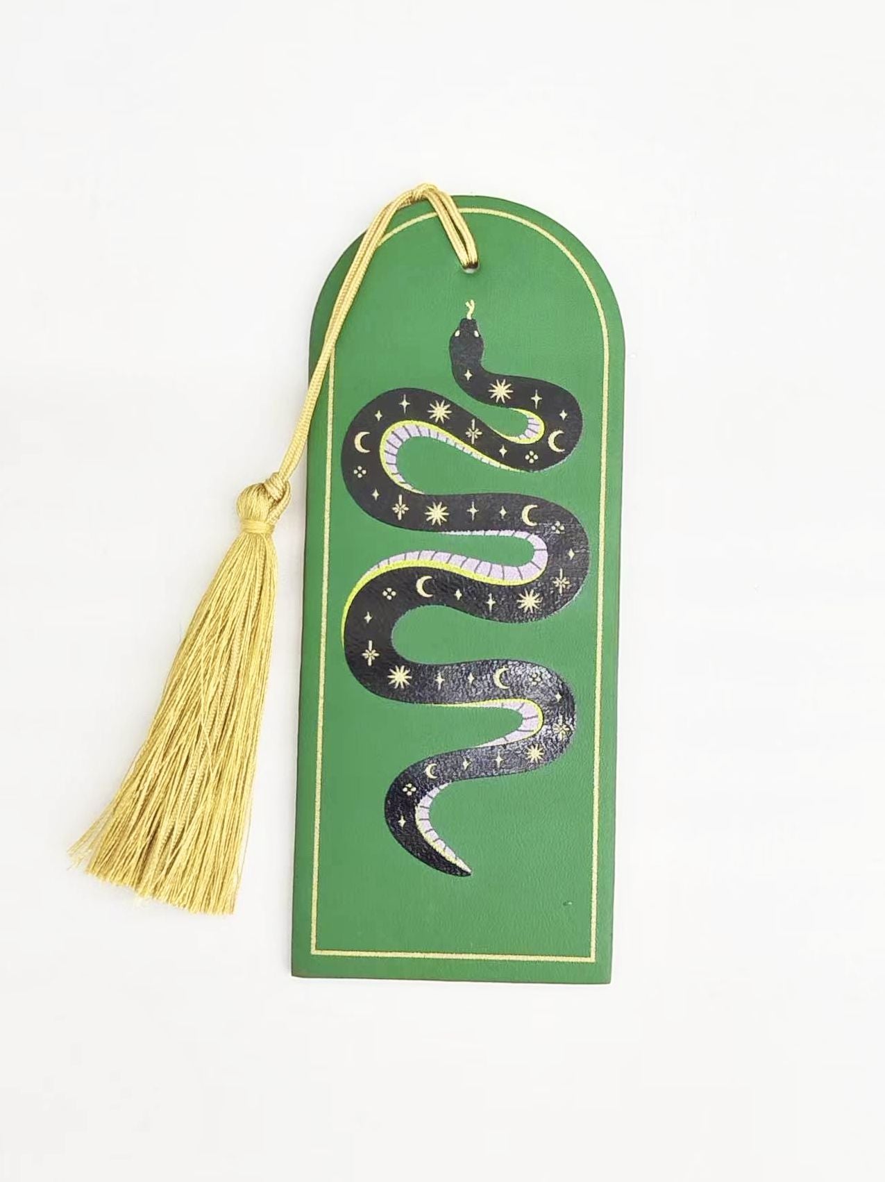 SNAKE Leatherette Bookmark