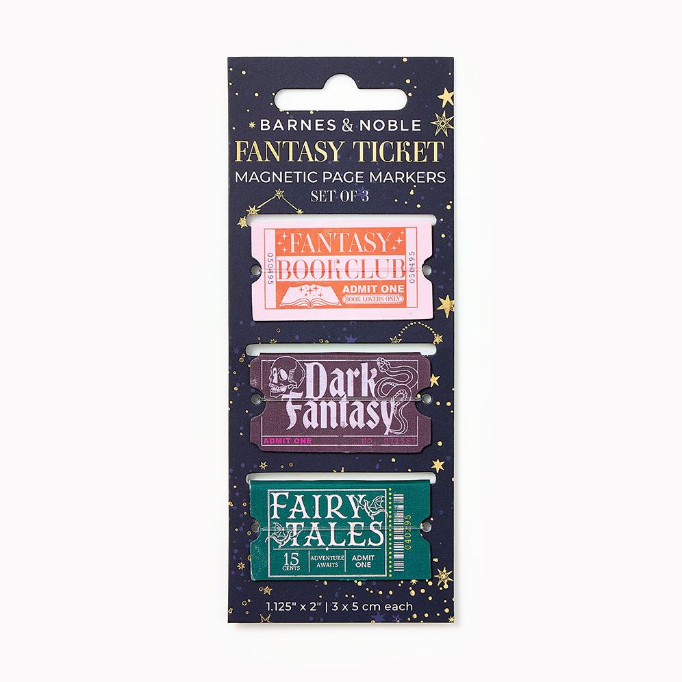 Magnetic Fantasy Ticket Page Markers S/3