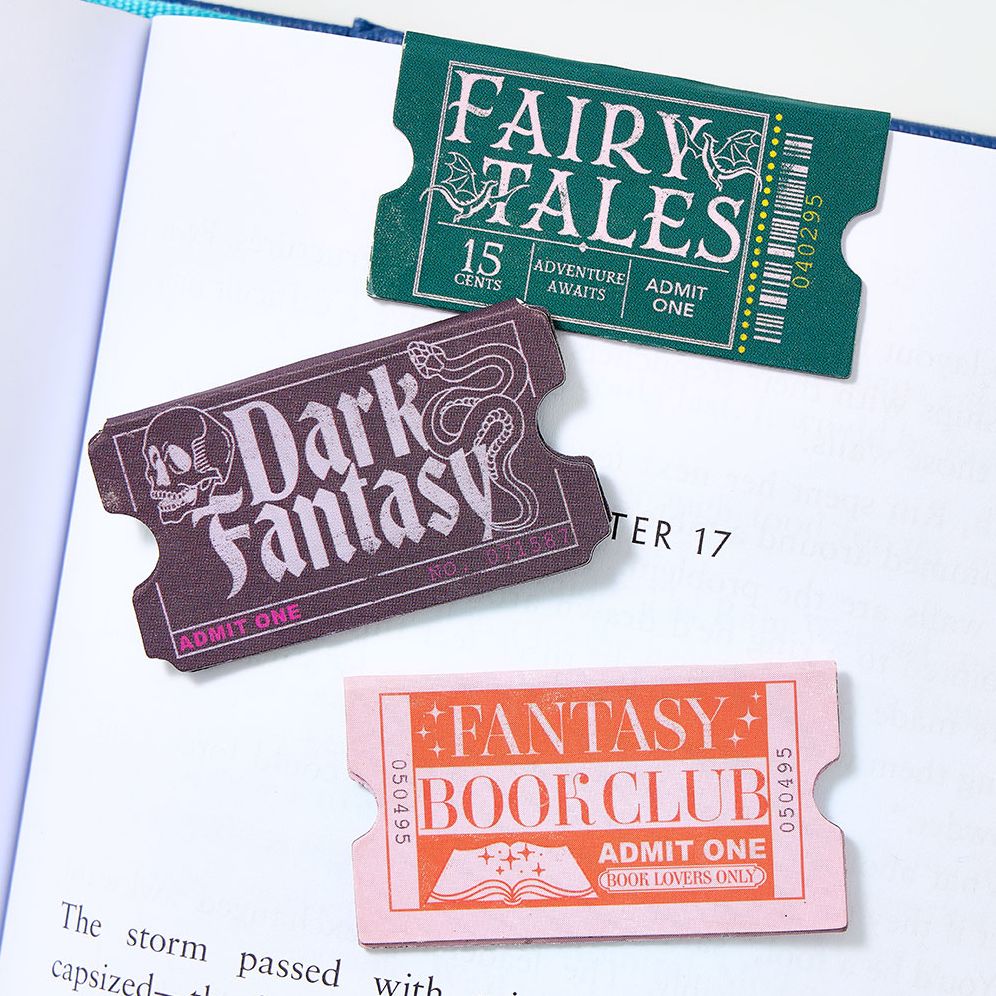 Magnetic Fantasy Ticket Page Markers S/3