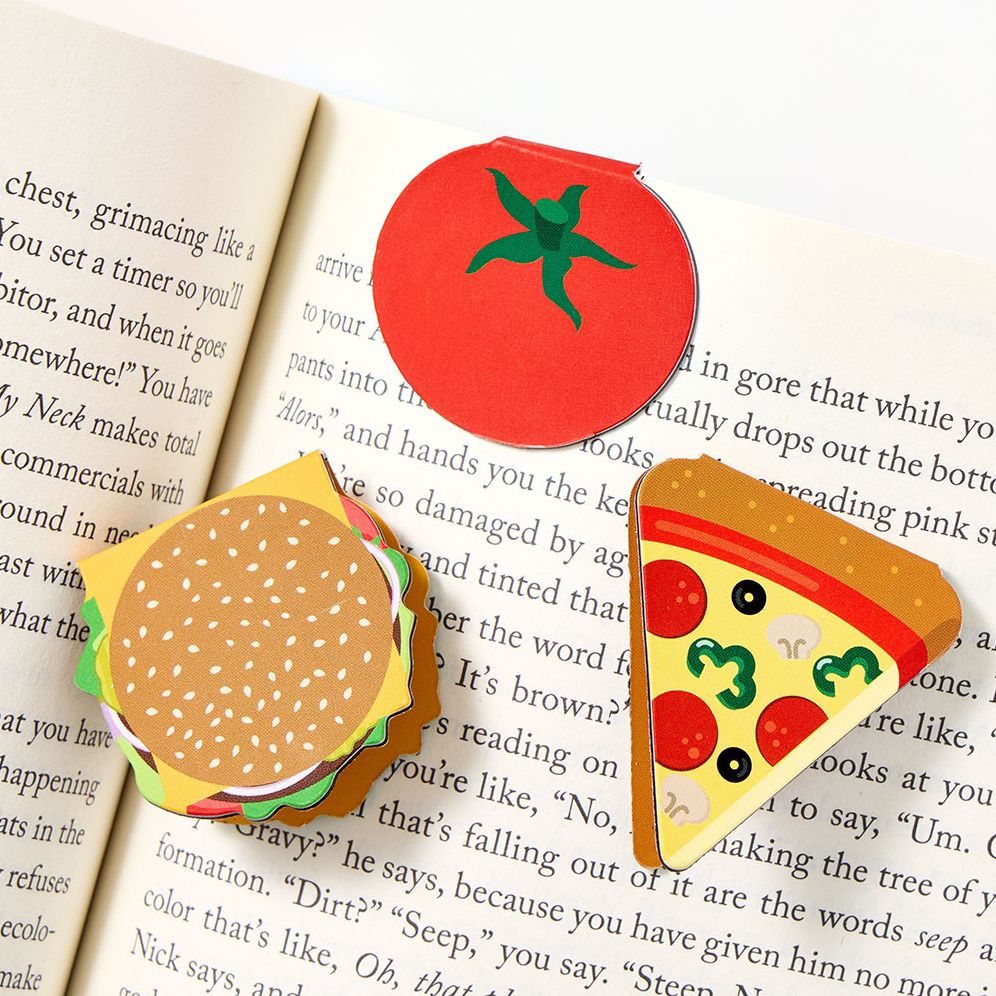 Magnetic Food Page Markers S/3