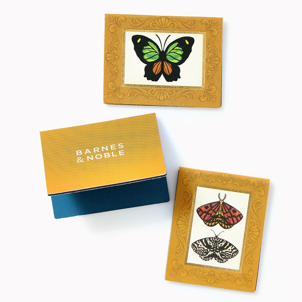 Magnetic Framed Butterfly Page Markers S/3