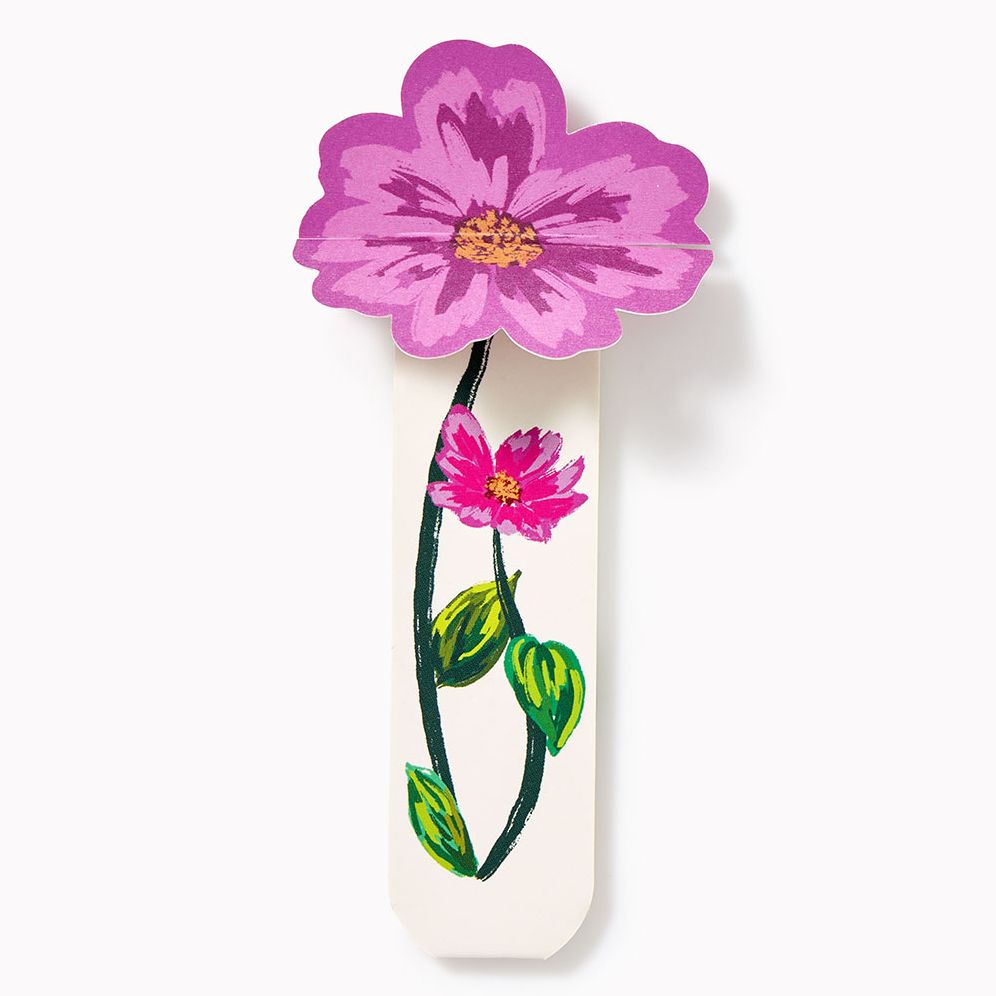 Standing Floral Bookmark