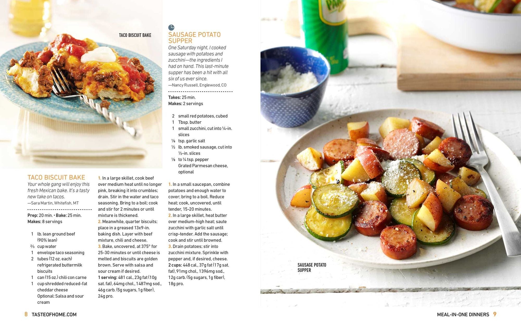Taste Of Home 5 Ingredient Dinners