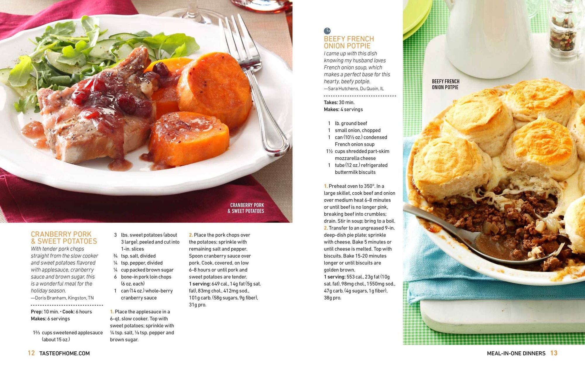 Taste Of Home 5 Ingredient Dinners