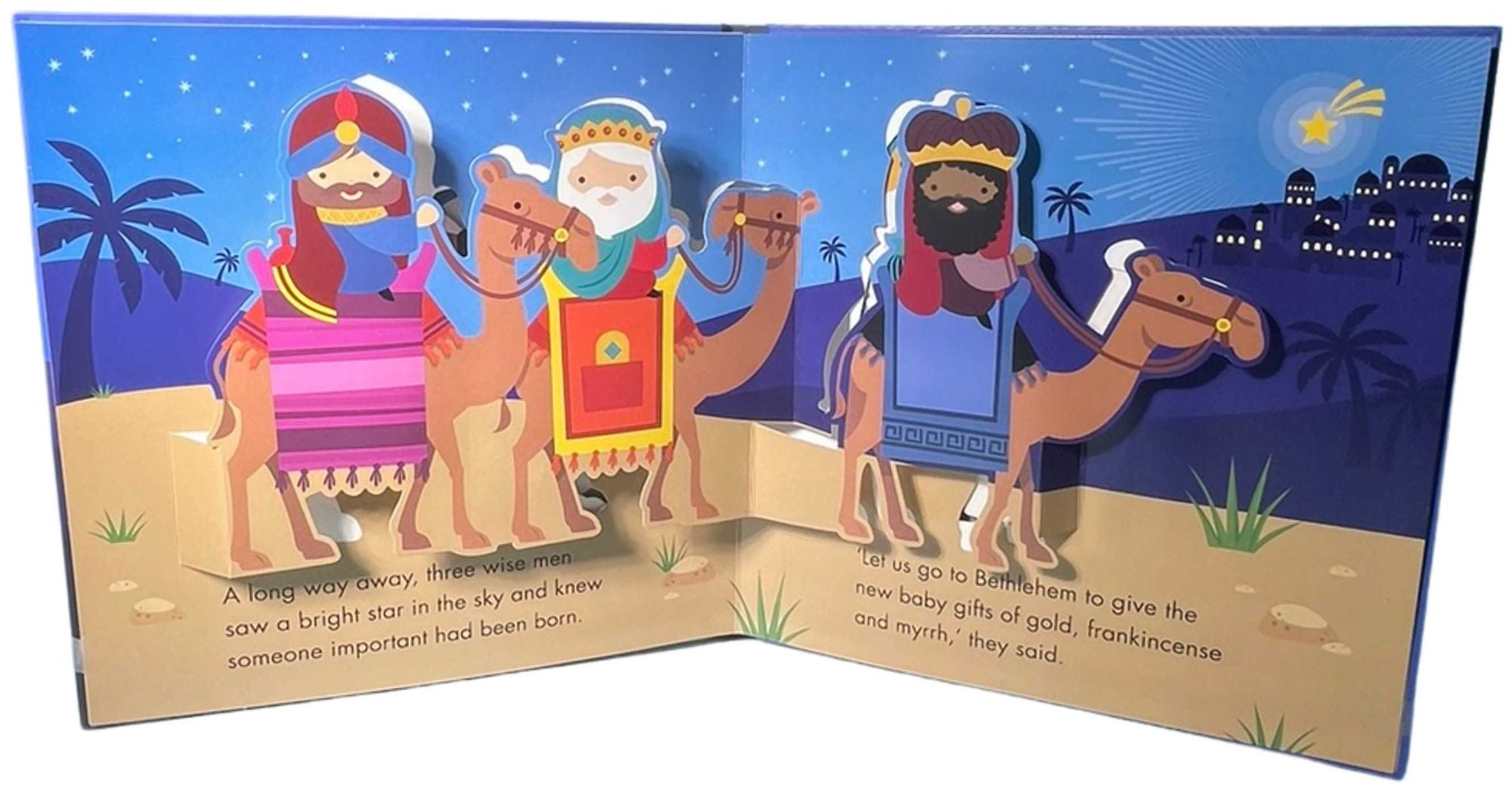 Christmas Nativity: Pop-Up Book: Hardcover board book