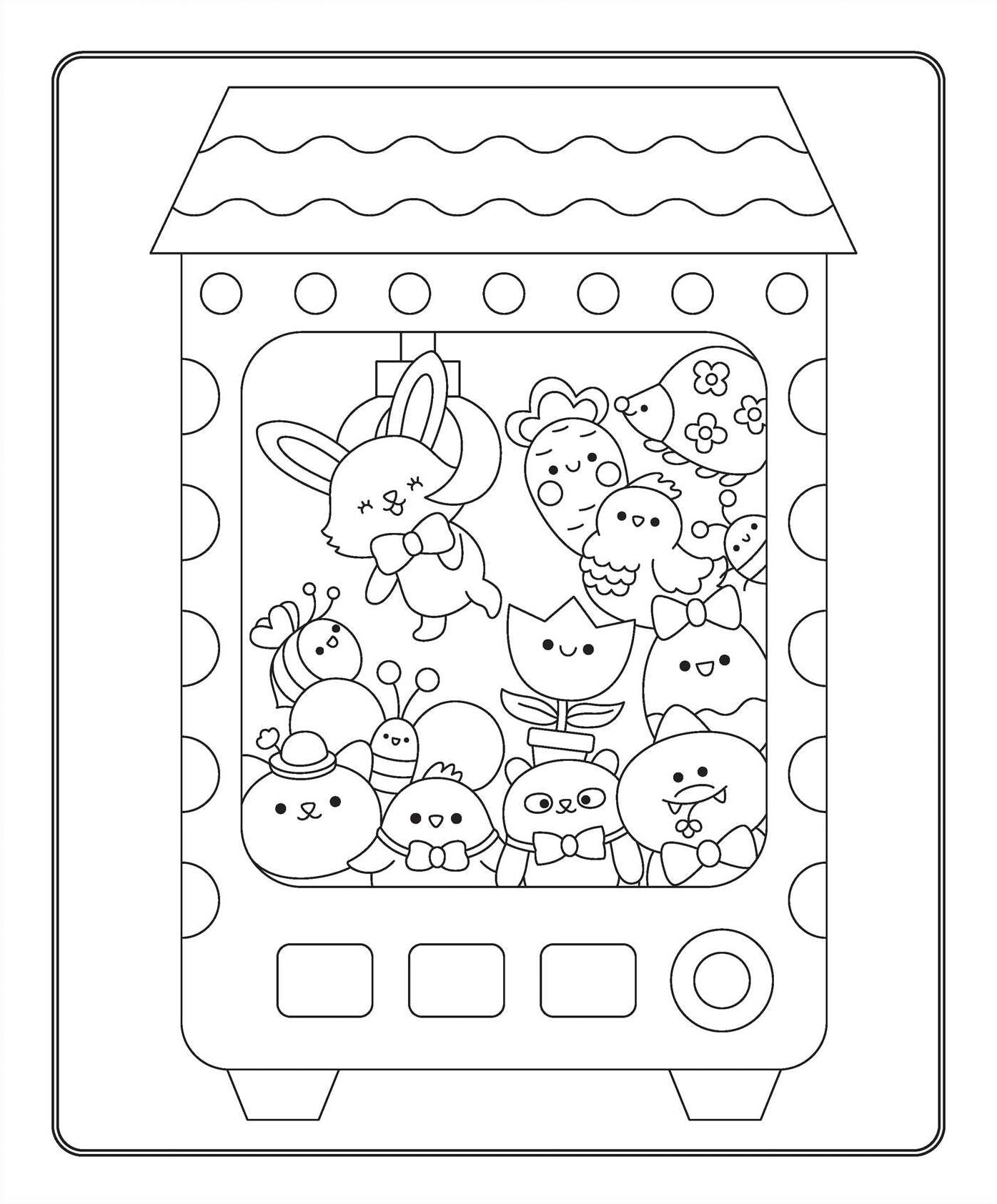 Markerific: Kawaii Town: Activity Folder with 6 Markers