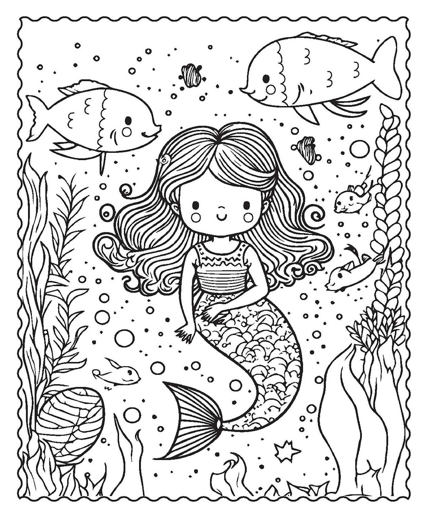 Markerific: Mermaid Metallics: Activity Folder with 6 Markers