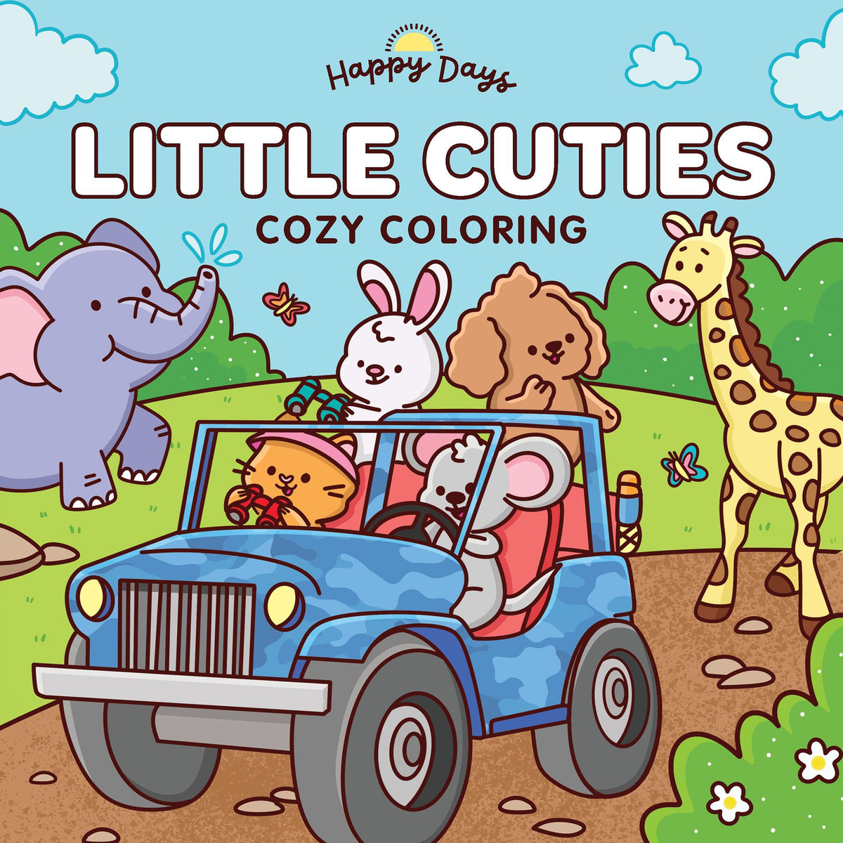 Cozy Coloring Happy Days: Little Cuties