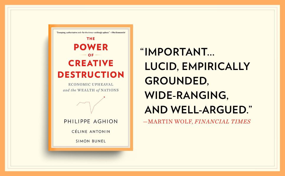 The Power of Creative Destruction: Economic Upheaval and the Wealth of Nations