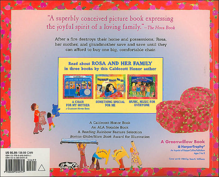 A Chair for My Mother (Caldecott Honor Book)
